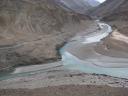 Travel India.Leh.Indus and Zanskar Rivers